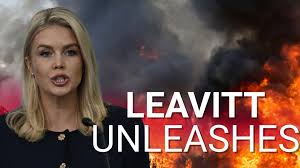 Karoline Leavitt Shuts Down Reporter Over L.A. Riot Lies